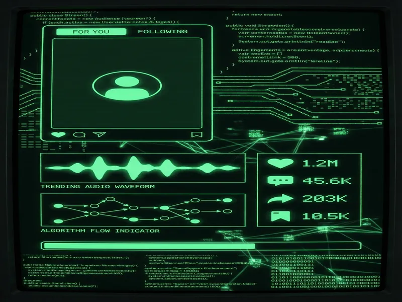 抖音平台 靠逼软件 算法分析终端界面